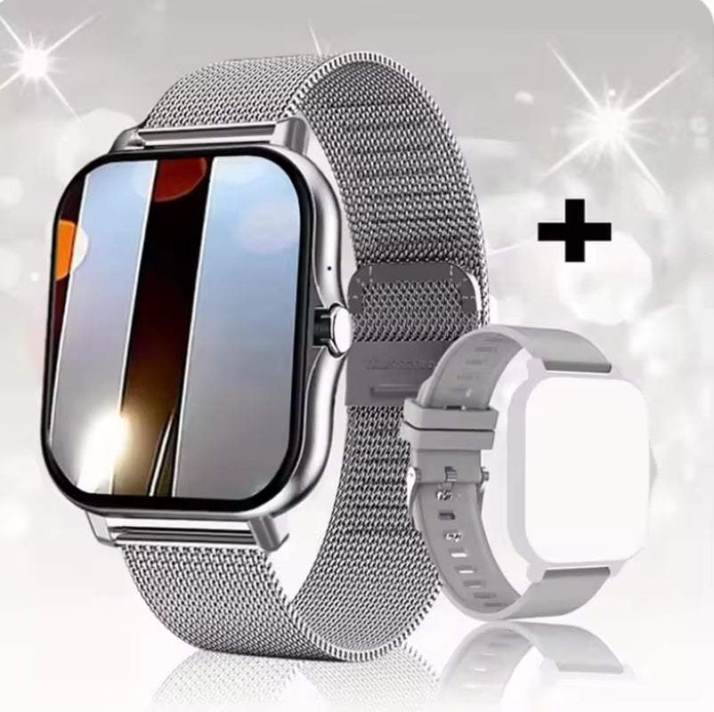 G.L Wear Smartwatch with 1.83-Inch HD Display, Bluetooth Calling, and Heart Rate Activity Tracking - Ideal Gift for Men and Women