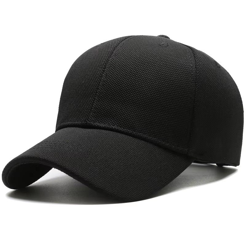 Pineapple Print Lightweight Baseball Cap for Men and Women, Minimalist Design with Extended Size for Larger Head Circumference