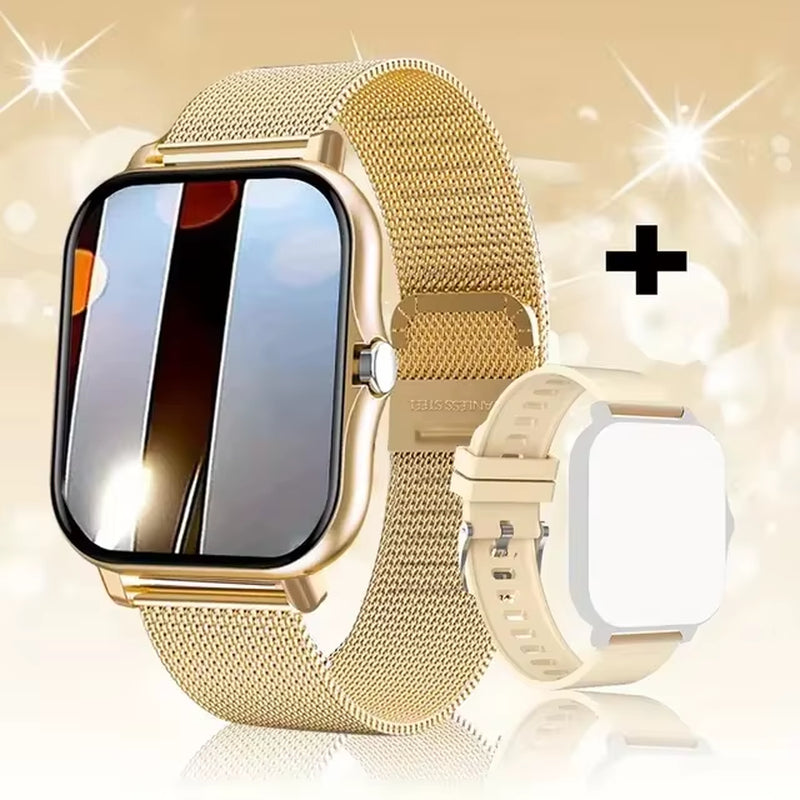 G.L Wear Smartwatch with 1.83-Inch HD Display, Bluetooth Calling, and Heart Rate Activity Tracking - Ideal Gift for Men and Women